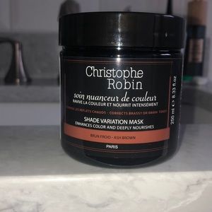 Christophe Robin ash brown toning mask